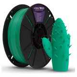 Voolt3d Pla Cor Verde Filamento Efeito Fosco Velvet Premium 1kg