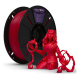 Voolt3d Pla Filamento Efeito Fosco Premium 1kg Cor Vermelho Velvet