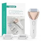 VOYOR Removedor De Calos Elétrico Para Pés Lixa De Pé Recarregável Ferramentas De Pedicure À Prova D Água Removedor Profissional De Calos Para Pés 3 Cabeças De Rolo Esfregão De Pés Moedor Elétri