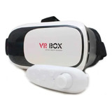 Vr Box Óculos 3d Realidade Virtual Controle Bluetooth
