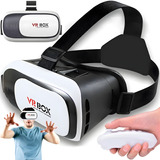 Vr Box Oculos De Realidade Virtual 3d Celular Video Filmes