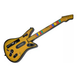 Vr Guitarra Madeira Compatível Nintendo Wii Ps2 E Ps3