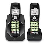 Vtech Vg101-21 Telefone Sem Fio Com Dois Aparelhos, Tela Retroiluminada Azul-branca, Botões Retroiluminados, Viva-voz Full Duplex, Id De Chamada/chamada Em Espera