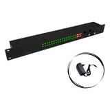 Vu Meter Rack19 Para Amplificador Gabinete Modular Vintage