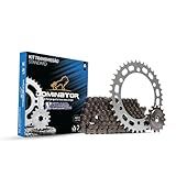 VULCAN BOR Kit Relação Transmissão Std Cg 125 Titan Fan Aço 1045