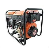 Vulcan Trent Gerador A Diesel 269Cc 7Hp 3 6 KVA 3600Watts Bivolt Partida Manual VG3600D