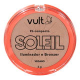 Vult Pó Compacto Soleil Bronze Iluminador E Bronzer 6g