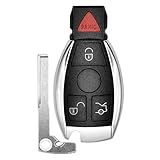 Vurkcy Chave De Substituição Para Mercedes Benz R Class 2000 2016 IYZ3312 IYZDC