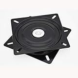 VUYBVY Cadeira Giratória De 15 Cm Banco De Bar Placa Giratória Base Giratória Assento De Barco Rolamento Completo De Esferas Mecanismo De Montagem De Mesa Giratória De 360 Graus Para Cadeira