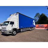 Vw 17 180 Worker 6x2 2010 Truck Com Baú Sider 20 Paletes