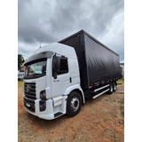 Vw 24280 2023 Truck 6x2 Baú Sider Constelation Ñ 24260 Atego