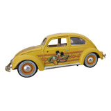 Vw Beetle Mickey 1955 Miniatura Buraco 1 18
