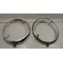 Vw Fusca - Par Moldura Farol Olho De Boi - Aro 1200 1300 Rat