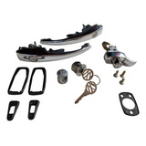 Vw Fusca 78 A 96 Kit Maçanetas Miolos Mesma Chave