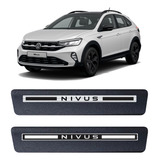 Vw Nivus Kit Soleira Resinada Premium Jogo 4 Portas