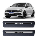 Vw Polo Track Kit Soleira Resinada Premium Jogo 4 Portas
