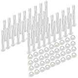 Vypart 25018 Kit De Juntas E Vedações De Borracha Kit De Juntas De Pinos De Piscina De 7 Cm De Comprimento Para Piscinas De Armação De Metal Redonda Intex De 33 A 61 Cm Pacote Com 36