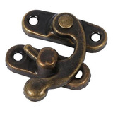W 12pcs Ferro Antigo Cadeado Hasp Fivela Chifre Bloqueio