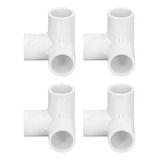 W Conector De Tubo De Pvc 10pcs 3 Encaixes De Plástico