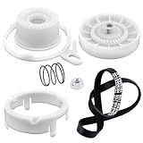 W10721967 Kit De Embreagem De Polia De Arruela Com Correia De Acionamento De Arruela W10006384 Compatível Com A Maioria Das Marcas De Máquinas De Lavar Substitui W10006352 W10006353 W10006354 