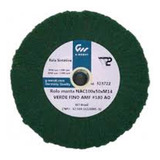 W2 Roda Lamelar Manta 100x100 M14 Gr180 Fino Verde 323727