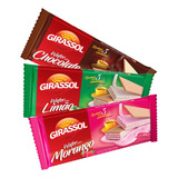 Wafer Girassol 60 Grs Atacado Caixa Com 50 Unid