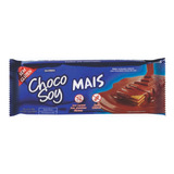 Wafer Recheado Coberto Chocolate Chocosoy Mais