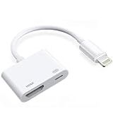 Wahbite Adaptador Lightning Para HDMI Digital AV Cabo Conversor De áudio AV De Vídeo 1080p Conector De Tela De Sincronização HDMI Compatível Com IPhone 13 12 11 XR XS Max X 8 7 6 Plus Para Monitor De Projetor De TV HD
