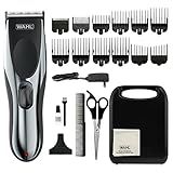 Wahl Kit De Corte E Corte De Cabelo Recarregável Com Fio Para Cabeças  Barbas Mais Longas E Cuidados Com Todo O Corpo   Modelo 79434