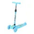 Wakaii Patinete Dobrável Infantil 3 Rodinhas Azul