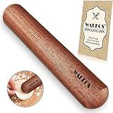 Walfos Mini Rolo De Massa Pequenos Rolos De Massa De Madeira Natural Rolo De Massa Para Pizza Torta Macarrão Pão Pastelaria Sem Revestimento 20 Cm 