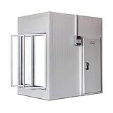 Walk In Cooler Gallant Resfriados 2 Portas Vidro Com Piso Painel 220V 3F CWRCP 02