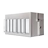 Walk In Cooler Gallant Resfriados 6 Portas Vidro Sem Piso Painel 220V 3F CWRSP 06