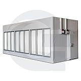 Walk In Cooler Gallant Resfriados 9 Portas Vidro Sem Piso Painel 220V 3F CWRSP 09