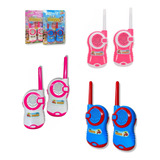 Walk Talk Infantil Brinquedo Homem Aranha Princesas Herois
