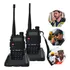 Walkie-talkie Baofeng Analogical Uv-5r Com 2 Rádios - Preto 127/220v
