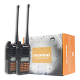Walkie talkie Baofeng Uv9r Uv 9r Com 2 Rádios E Frequência Uhf vhf Preto 100v 240v