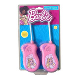 Walkie Talkie Infantil Barbie 5 Metros
