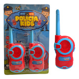 Walkie Talkie Infantil Policia Kids Rádio