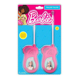Walkie Talkie Infantil Rosa Barbie Peppa Pig Lol Surprise