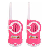 Walkie Talkie Rádio Comunicador Infantil Princesas