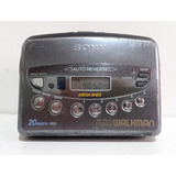 Walkman Antigo Original Sony Fx453 Toca