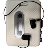 Walkman Cassete Player Branco C Conversor Mp3