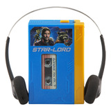 Walkman Toy Ekids  Guardiões Da Galáxia  Starlord  Com Disco