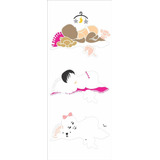 Wall Stencil 17x42 Infantil Bebe Deitada opa 2877 