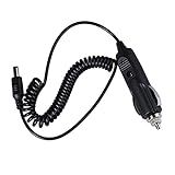 WANSUPYIN 2023 12V DC 400mA Walkie Talkie Cabo Carregador Para Isqueiro De Carro Para BaoFeng