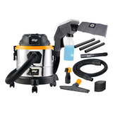 Wap Gtw Inox 15 Aspirador De Pó E Água 1700w 14 8 Litros Cor Prateado Com Bico Extrator 127v