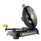 WAP Serra Policorte De Bancada 14 WF SP01 Profissional Com Morsa De 90 A 45 E Empunhadura Extra 2050W 220V