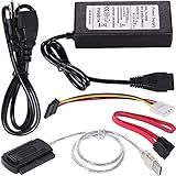 Warmstor Warmstor SATA PATA IDE Drive Para USB 2 0 Cabo Conversor Adaptador Para Disco Rígido HDD De 2 5 Polegadas 3 5 Polegadas Com Adaptador De Alimentação CA Externo