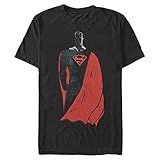 Warner Bros Camiseta Masculina Superman Dark Superman De Manga Curta Preto 5X Large Big Tall
